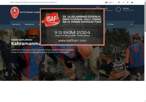 İSMAK – Search and Rescue – Afette Rekabet Olmaz