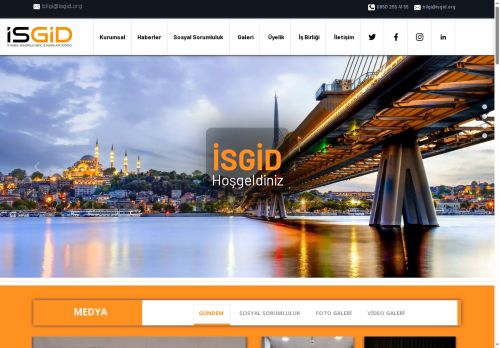 Anasayfa - İSGİD - İstanbul Samsunlu Genç İş İnsanları Derneği