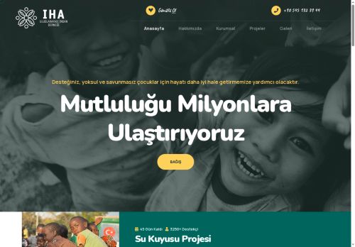 IHA - Nerede insan, orada umut…