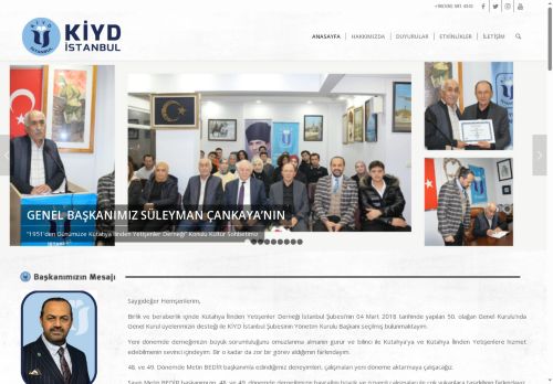 KİYD İstanbul – Kütahya İlinden Yetişenler Derneği