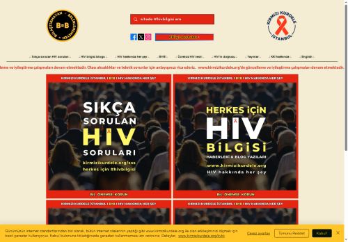 HIV hakkında her şey I Kırmızı Kurdele İstanbul I AIDS I Türkiye | HIV testi | İstanbul, Türkiye
