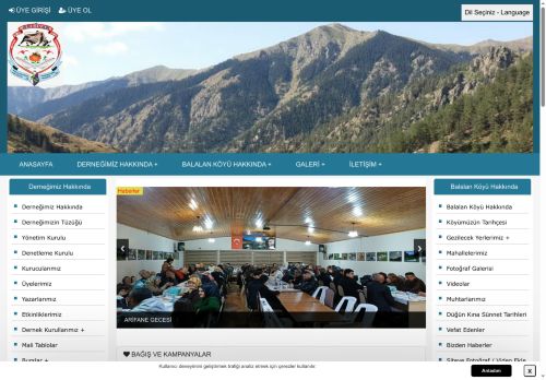 Balalan Köyü - Artvin Yusufeli - Balalan Köy Derneği