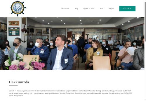Ana Sayfa - İstanbul Üniversitesi Deniz Ulaştırma İşletme Mühendisliği Mezunları Derneği