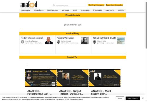 ANAFOD | Fotoğraf Sanatı Derneği | Photography Art Association