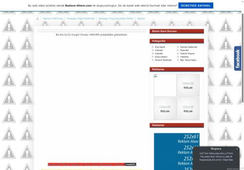 Tarlaağzı Köyü Tur Çev Der - Ana Sayfa