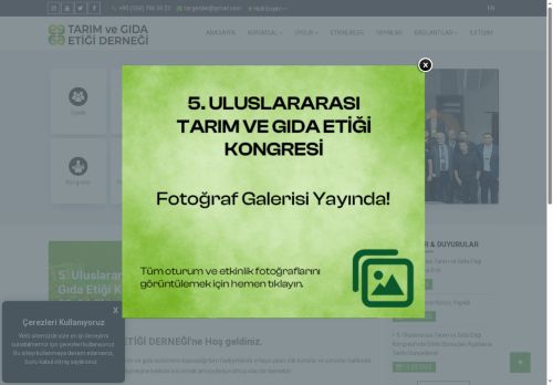 TARIM VE GIDA ETİĞİ DERNEĞİ - TARGET - targetder.org