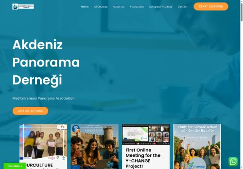 Mediterranean Panorama – Akdeniz Panorama Derneği – Akdeniz Oanorama ile Avrupa'ya Açıl