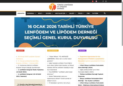 Anasayfa - Türkiye Lenfödem ve Lipödem Derneği