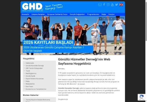 Gönüllü Hizmetler Derneği | Sınır Tanıma Dünyayı Tanı