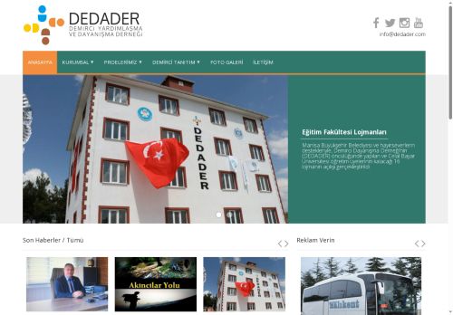 DEDADER - Demirci Yardımlaşma ve Dayanışma Derneği