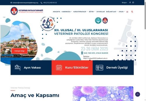 Anasayfa - Veteriner Patoloji Derneği