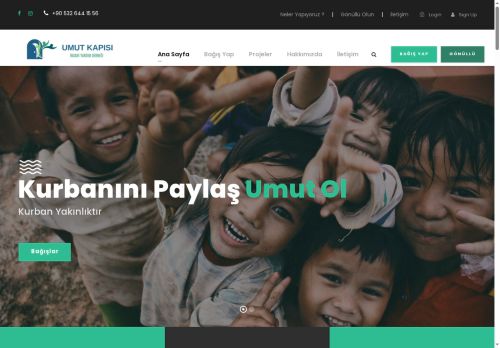 Online Bağış | Umut Kapısı Derneği