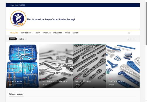 TOBDER – Tüm Ortopedi ve Beyin Cerrahi Bayiler Derneği
