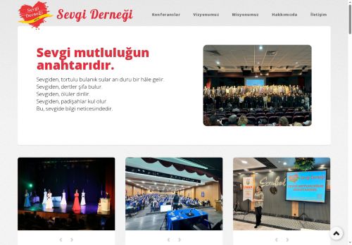 Sevgi Derneği - Sevgi mutluluğun anahtarıdır