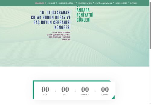 ANKARA FONİYATRİ GÜNLERİ