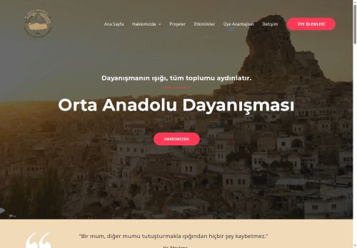 Ana Sayfa - Orta Anadolu Kültür ve Dayanışma Derneği