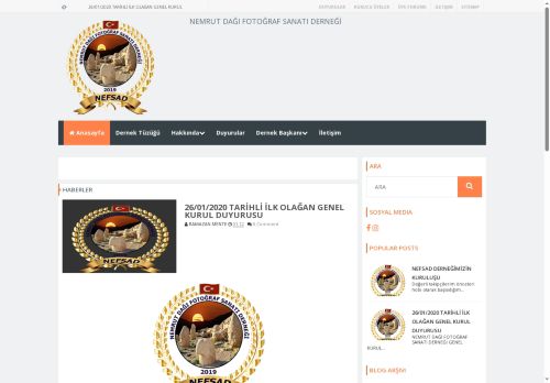 Nemrut Dağı Fotoğraf Sanatı Derneği (NEFSAD)