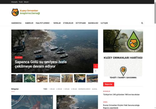 Kuzey Ormanları Araştırma Derneği – Kuzey Ormanları Araştırma Derneği resmi web sitesi