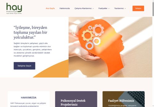 Ana Sayfa - HAY PSİKOSOSYAL