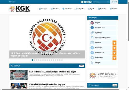 Küresel Gazeteciler Konseyi Resmi Web Sitesi - Küresel Gazeteciler Konseyi Resmi Web Sitesi'nde; güncel haberler, duyurular, genel bilgiler yer almaktadır.