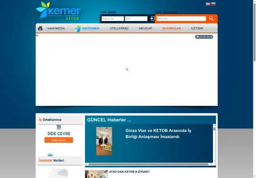 KETOB – Kemer Turistik Otelciler ve İşletmeciler Birliği. Antalya Türkiye.