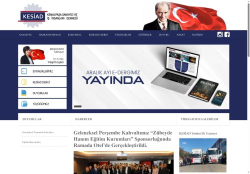 KESİAD - Kemalpaşa Sanayici ve İş İnsanları Derneği