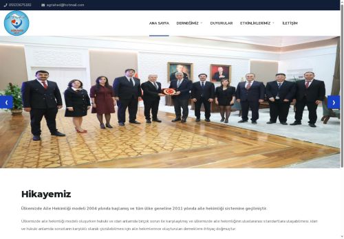 Anasayfa | Ağrı Aile Hekimliği Derneği Resmi Websitesi