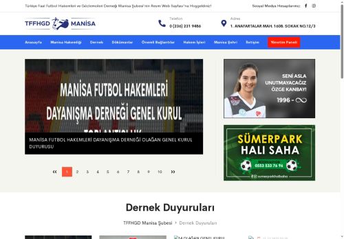 TFFHGD Manisa Şubesi | Anasayfa
