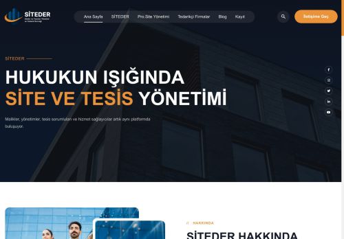 SİTEDER - Siteler ve Tesisler Yönetimi ve Tedarik Derneği