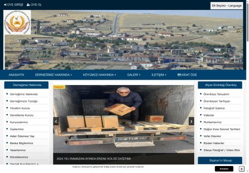 Örenköy Köyü Afyon Emirdağ