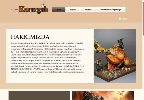 Home | Karargah Masaüstü Strateji Oyunları ve Hobi Derneği