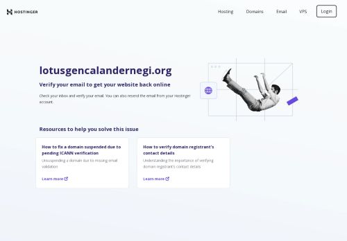 Your domain is suspended