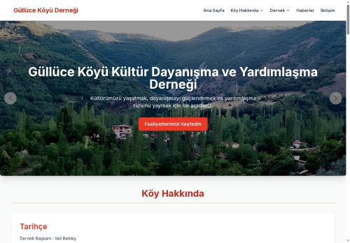 Güllüce Köyü Kültür Dayanışma ve Yardımlaşma Derneği