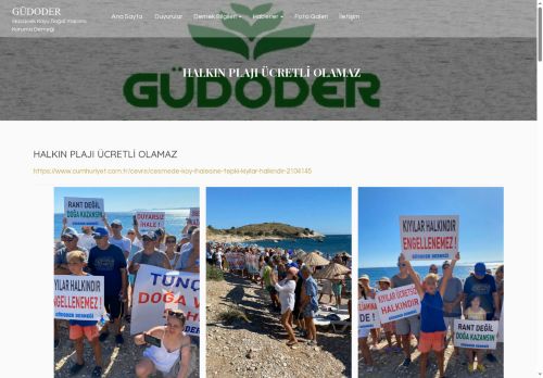 GÜDODER – Gücücek Koyu Doğal Yaşamı Koruma Derneği