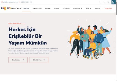 Hey Akademi – Herkes İçin Erişilebilir Bir Yaşam Mümkün
