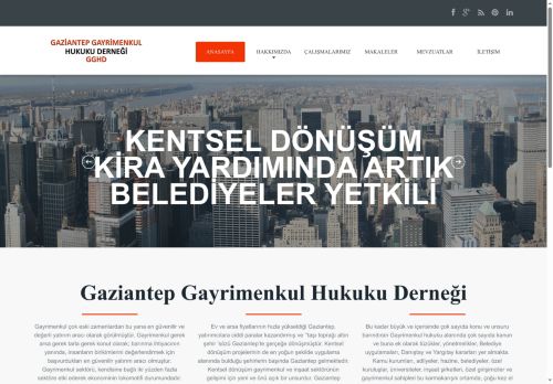 Gaziantep Gayrimenkul Hukuku | Gaziantep Gayrimenkul Hukuku Derneği | Gayrimenkul Avukatı | Gaziantep Avukat | Gaziantep Hukuk | GGHD | Gaziantep Gayrimenkul Avukatı