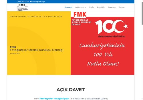 FMK Fotoğrafçılar Meslek Kuruluşu Derneği – Kuruluş 2011