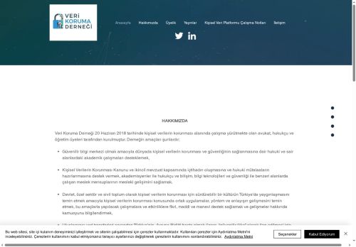 Kişisel Verilerin Korunması | Veri Koruma Derneği