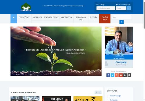 TOMURCUK Uluslararası Engelliler ve Dayanışma Derneği