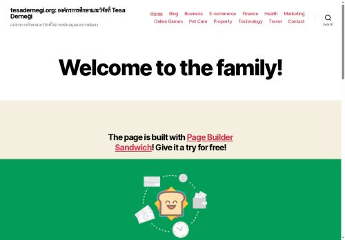 Welcome to the family! - tesadernegi.org: องค์กรการศึกษาและวิจัยที่ Tesa Derneği