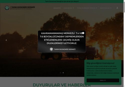 Tarım Ekonomisi Derneği - Tarekoder