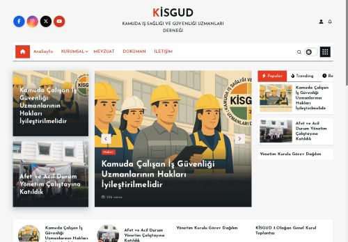 KİSGUD - KAMUDA İŞ SAĞLIĞI VE GÜVENLİĞİ UZMANLARI DERNEĞİ