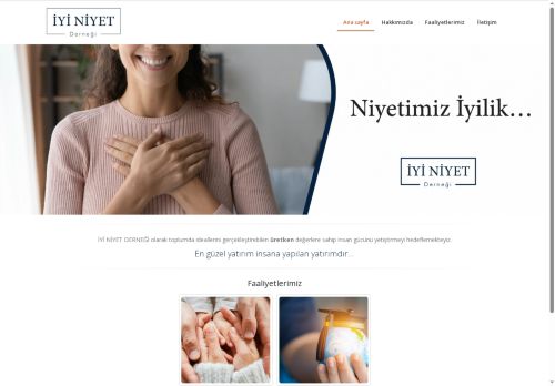 Ana Sayfa - İyi Niyet Derneği