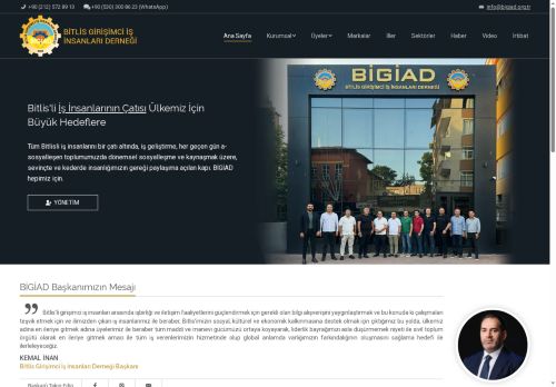 BİGİAD - Bitlis Girişimci İş İnsanları Derneği