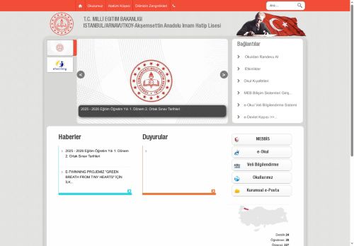 İSTANBUL / ARNAVUTKÖY - Akşemsettin Anadolu İmam Hatip Lisesi
