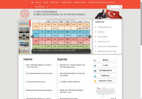 İSTANBUL / ADALAR - BÜYÜKADA 125. YIL ATATÜRK ORTAOKULU