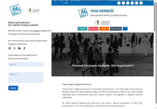 Yaya Derneği | Yaya Derneği