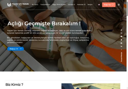 Yaşam için yemek derneği - Yaşam İçin Yemek Derneği