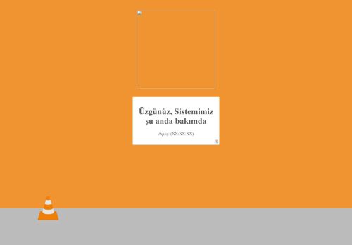Üzgünüz, Sistemimiz şu anda bakımda