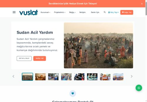 Eğitim, Kalkınma ve İnsani Yardım - Vuslat Derneği